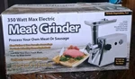 Sportsman MEG300 3/4HP 350W Electric Meat Grinder & Sausage Maker - New. Fixed Price $60.00.