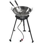 Eastman Outdoors Big Kahuna Burner With 22" Carbon Steel Wok Kit, 37212. Fixed Price $153.99.