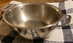 Tramontina Gourmet 4 Qt Tri-ply Clad Premium Stainless Steel Sauce Roasting Pot. Fixed Price $35.00.