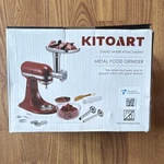 Kitoart Metal Meat Grinder Attachment For Kitchenaid Stand Mixer Silver. Fixed Price $24.98.