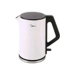 Midea Plastic Double Wall Cordless Kettle 1.5L, 1500W. Fixed Price $67.50.