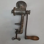 Food Meat Grinder Hand Crank Chopper Table Mount Made Usa Red Diamond 50. Fixed Price $24.99.