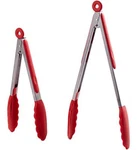 Hiramware Kitchen Tongs Set Of 9 Inch & 12 Stainless Steel Food. Fixed Price $10.77.