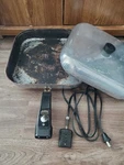 Vintage Sunbeam 12" Electric Square Frying Skillet Model FP-12B Frypan. Fixed Price $48.00.