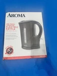 Cup Aroma Electric Kettle One Touch Operation 1.7 AWK-110B New Open Box. Fixed Price $18.74.