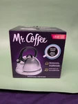 Mr. Coffee Flintshire 1.75-QUART Whistling Tea Kettle Stainless Steel *new*. Fixed Price $12.00.