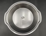 Wolfgang Puck Pie Baking Pan Stainless Non-stick Round Pastry Plate 11"X1". Fixed Price $26.07.