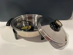 West Bend Kitchen Craft 11 Liquid Core Skillet With Vented Lid And Cord 900W. Fixed Price $65.95.