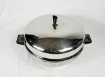 Vintage 12" Farberware Buffet Server Electric Fry Pan Skillet Model 335-B. Fixed Price $28.78.