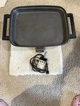 Vintage Lektro Maid Pan & Cord Only With Heat Control. Made Usa. Fixed Price $15.00.
