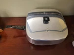 Vtg General Electric 12" Square Aluminum Skillet Fryer Tested Works. Fixed Price $36.00.