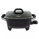 Nesco 12 Inch Electric Skillet Extra Deep Non-stick With Glass Lid. Fixed Price $38.95.