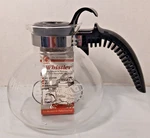 Vintage Gemco The Whistler Glass Kettle Coffee Tea Pot Carafe 8-10 Cup Nos New. Fixed Price $24.99.