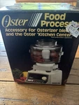 New Vtg Kitchen Center Osterizer Food Processor Blender 5900-06 Sealed Box. Fixed Price $29.99.