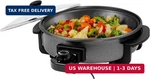 Ovente 11.5-INCH Electric Skillet & Frying Pan, 1400W Nonstick Cooking With. Fixed Price $37.36.