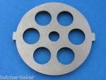 Size #5 Meat Grinder Plate With Two TABS........1/2" (12MM) Holes Sausage. Fixed Price $13.75.