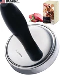 Bellemain Meat Pounder Flattener, Easy-grip Tenderizer, Stainless Black. Fixed Price $35.61.