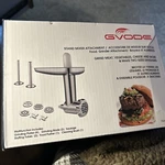 Food Meat Vegetable Cheese Stainless Steel Grinder/sausage Stuffer Set Gvode. Fixed Price $42.98.