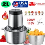 2L Electric Meat Grinder Food Processor Fruits Blender Veg Chopper Sausage Maker. Fixed Price $23.99.