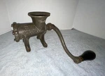 Vintage Enterprise Mfg. Co. Tinned Meat Grinder Chopper No. 12 Cast Iron. Fixed Price $24.00.