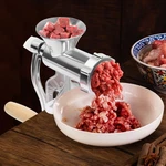Manual Meat Mincer Grinder Sausage Maker Household Kitchen Hand Crank Tool. Fixed Price $44.99.