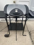 George Foreman Xl Double Champion Indoor Outdoor Electric Grill Stand Included. Fixed Price $129.99.