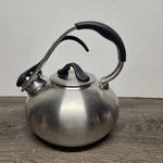 Chantal SL37-LOOP Brushed Stainless Steel Whistling Tea Pot Kettle 1.8 Qt. Fixed Price $35.00.