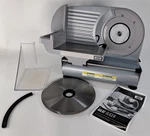 Weston Serrated Meat Slicer 61-0901-W *missing Piece That Holds Blade*. Fixed Price $70.00.