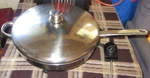 Farberware Electric Skillet 12" With Dome Lid And Heat Control Cord FSS330A. Fixed Price $22.79.
