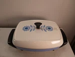 Vintage Sunbeam Electric Buffet Skillet Frypan W/lid/ Non Stick Interior. Fixed Price $75.00.