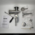 Vevor Manual Meat Grinder, 304 Stainless Steel #12, #12-TABLE Clamp. Fixed Price $54.99.