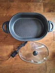 Rival Select Dutch Oven Skillet; Sd 165-B; Cook Surface 13" X 9" 3.5". Fixed Price $35.00.