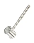Brigii Meat Tenderizer Tool, 304 Stainless Steel Mallet, Medium, Silver. Fixed Price $36.40.