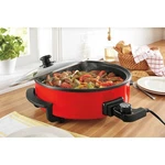 Ginny's Family Skillet 14" Electric Fry Pan Cooker Red - Free Shipping. Fixed Price $37.79.