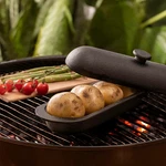 Uncommon Goods Cast Iron Potato Baker Black Oven Cooking Kitchen Tool, Sale. Fixed Price $29.99.