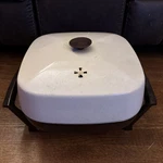 Vintage West Bend 12 Electric Skillet Non Stick Usa Made #1440 1970S Beige. Fixed Price $24.99.
