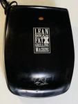 George Foreman Grill GR20B Lean Mean Fat Reducing Machine No Dripping Tray. Fixed Price $24.99.