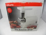 Krups The Butcher Shop #402 150-WATT Professional Power Meat Grinder. Fixed Price $35.00.