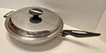 Carico Nutri-tech 11.5 5-PLY Stainless Skillet Frying Pan With Lid 18:10 304SS. Fixed Price $89.00.