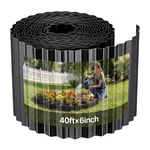 Vevor Galvanized Steel Landscape Edging 40 Ft X 6 Metal Garden. Fixed Price $22.90.