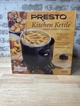 Presto 06006 Kitchen Kettle Multi-cooker Black New In Box Deep Fryer Brand. Fixed Price $29.99.