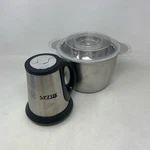 Spztjk 300W 3-SPEED Food Processor, 2L Stainless Steel, Silver/black. Fixed Price $36.99.