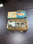 Vintage Universal Food And Meat Chopper No 2 W/original Box Never Used. Fixed Price $14.99.