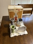 Braun, Dieter Rams Kgz 2 Grinder Attachment - Used With Box. Fixed Price $35.95.