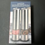 Brentwood SG-2321S Electric Stainless Steel Salt & Pepper Ceramic Grinders. Fixed Price $25.00.
