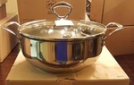 Princess House Culinario Series Healthy 4-QT Chef's Casserole 5673. Fixed Price $149.95.
