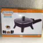Kitchen Selective Electric Skillet With Glass Lid Small Mini 6X6 Open Box. Fixed Price $30.00.