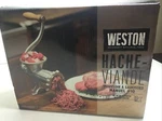 Weston 36-1001-W #10 Manual Tinned Meat Grinder And Sausage Stuffer Silver. Fixed Price $45.95.