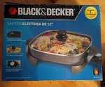 Nib Black & Decker Electric Skillet SK1212B Nonstick Glass Lid New In Box. Fixed Price $34.88.