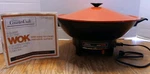 Vintage Mid Century Sears, Roebuck, Kenmore Electric Wok. Fixed Price $30.00.